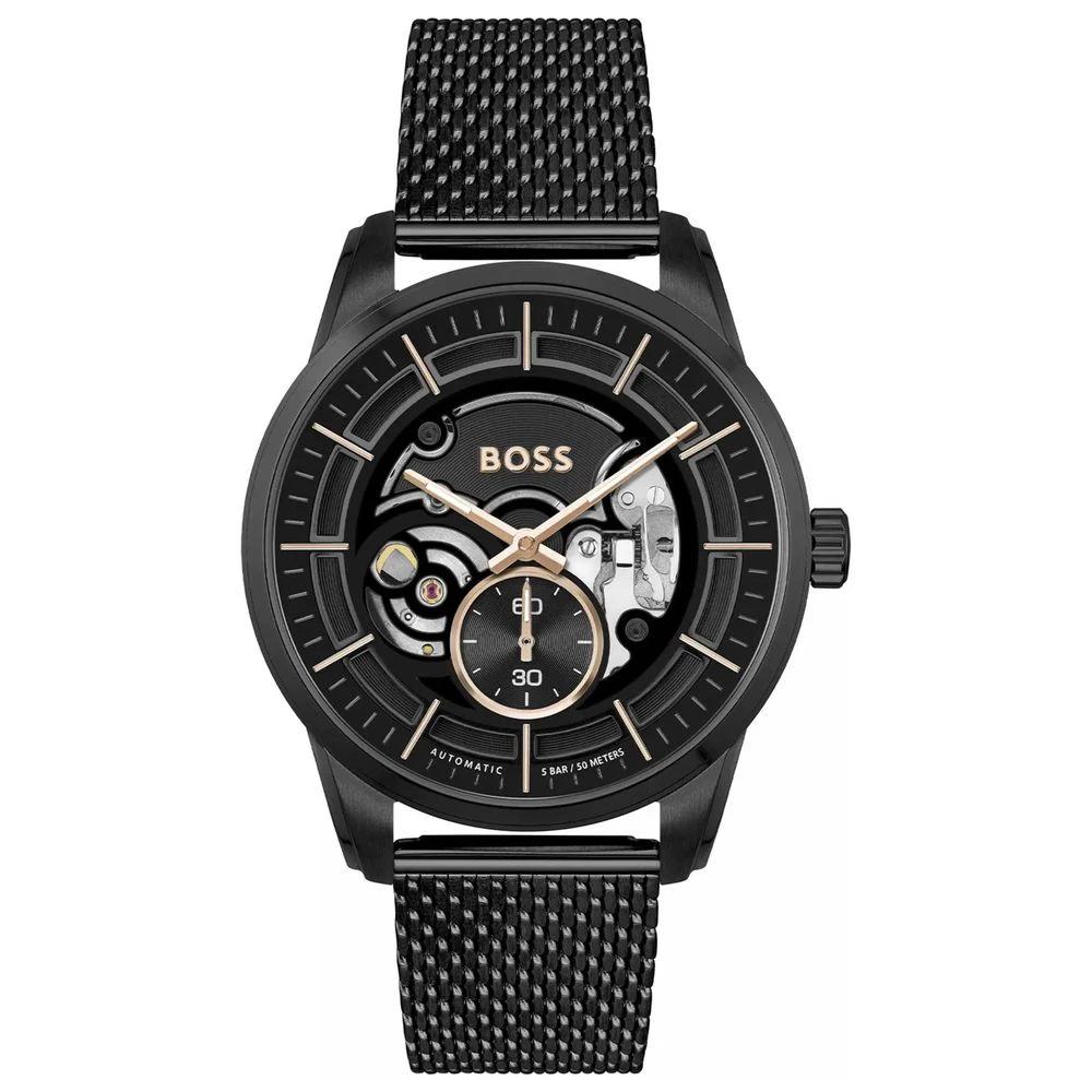 Hugo Boss Black Stainless Steel Dress Watch by Hugo Boss