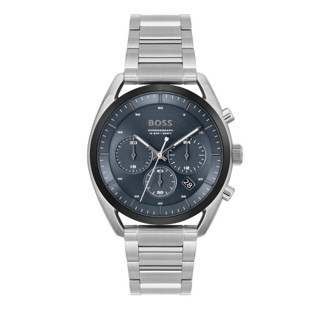 Hugo Boss Gray Stainless Steel Dress Watch by Hugo Boss