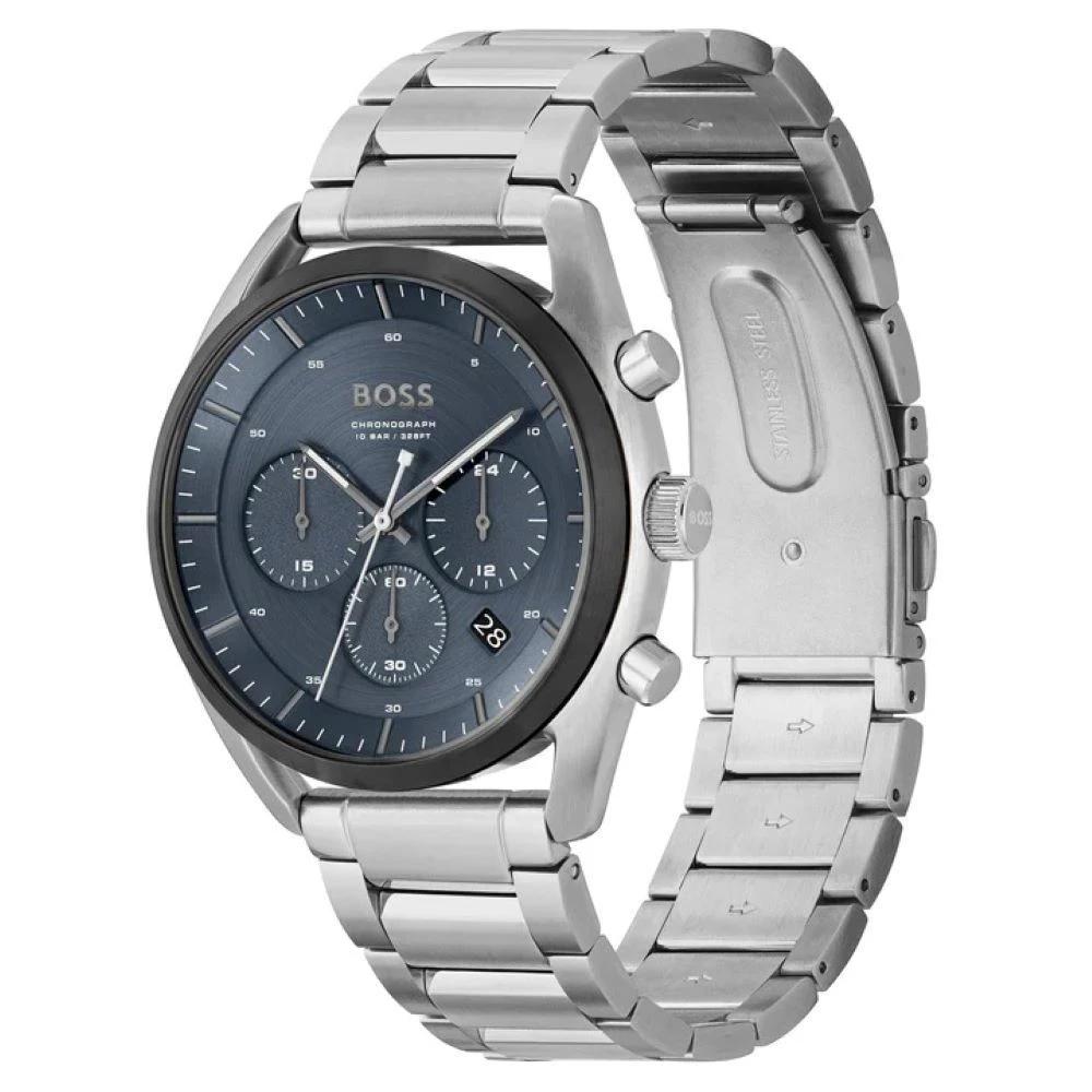 Hugo Boss Gray Stainless Steel Dress Watch by Hugo Boss