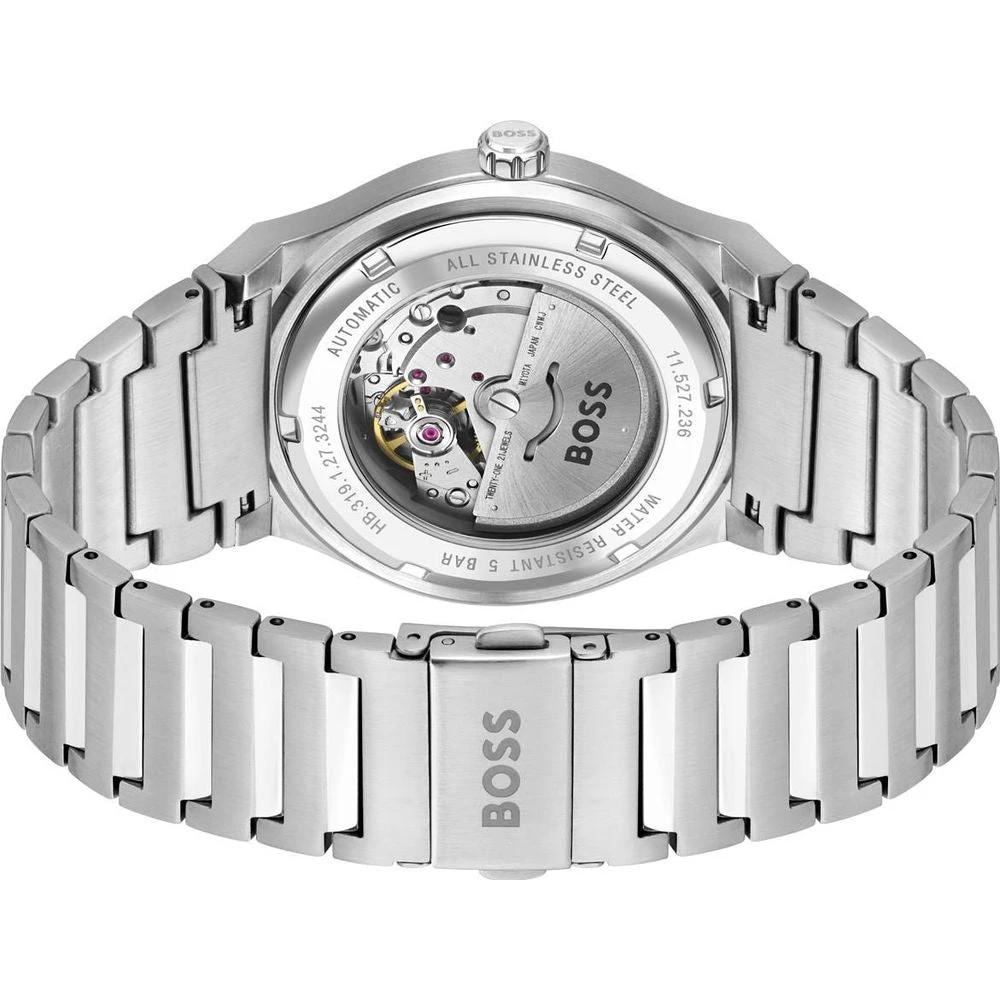 Hugo Boss Gray Stainless Steel Dress Watch by Hugo Boss