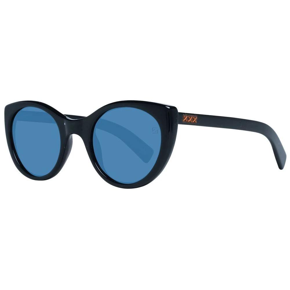Ermenegildo Zegna Black Resin Sunglasses by Ermenegildo Zegna