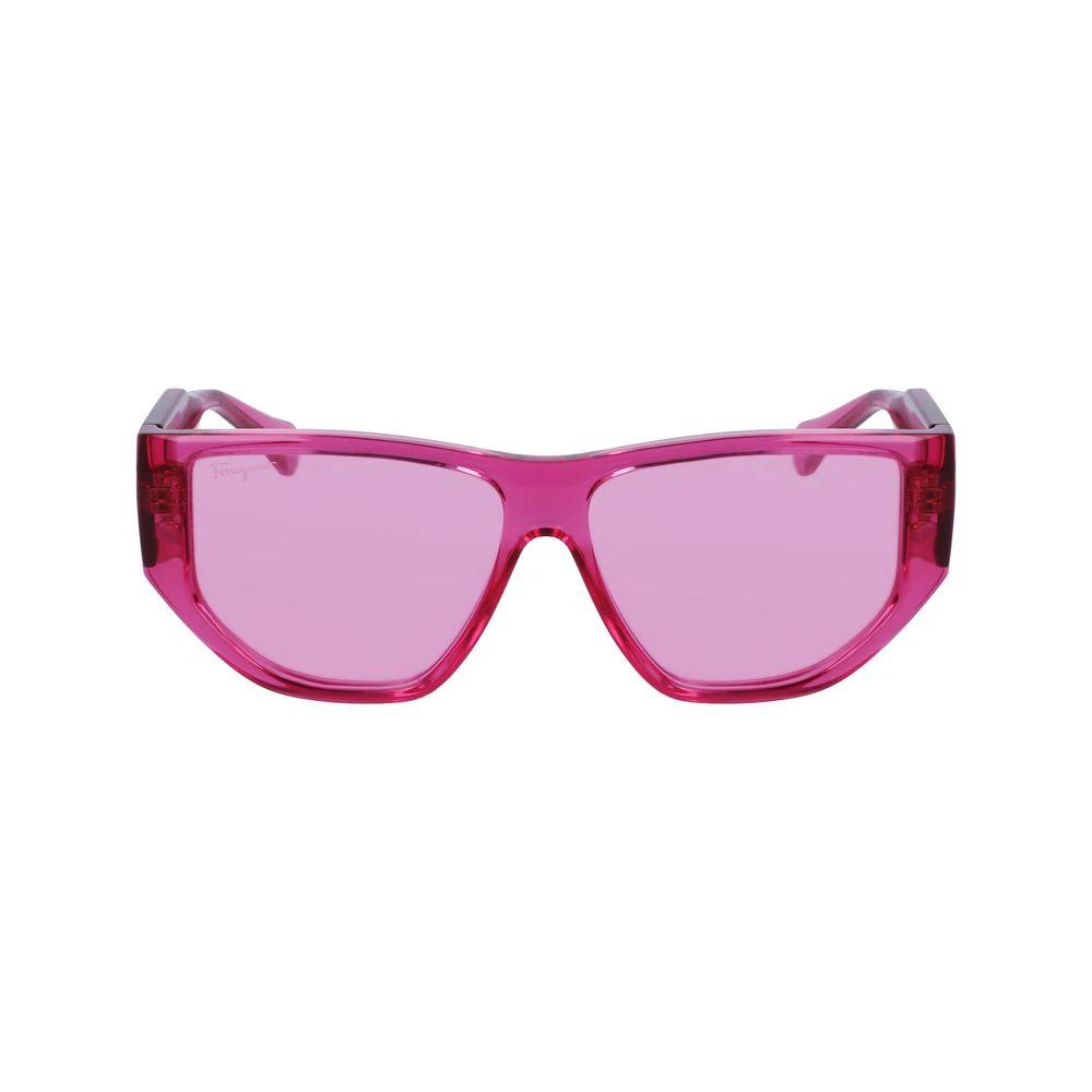 Ferragamo Multicolor Injected Sunglasses by Ferragamo