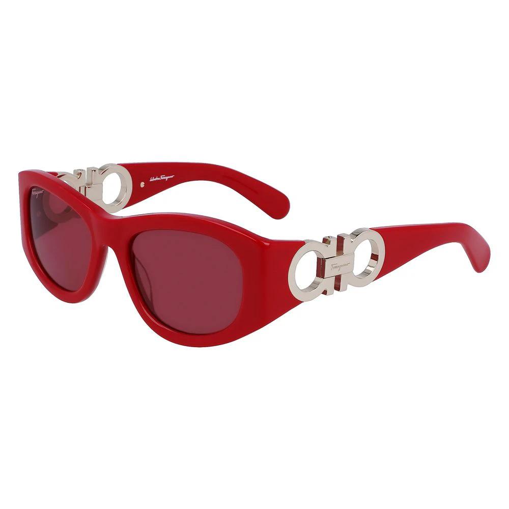 Ferragamo Multicolor Acetate Sunglasses by Ferragamo