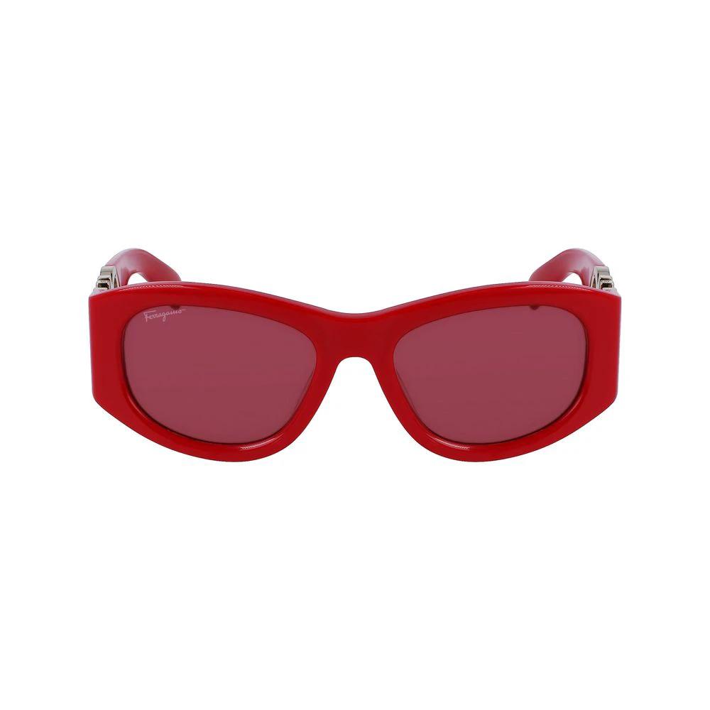 Ferragamo Multicolor Acetate Sunglasses by Ferragamo