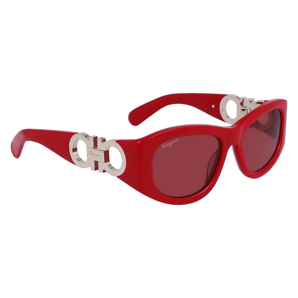 Ferragamo Multicolor Acetate Sunglasses by Ferragamo