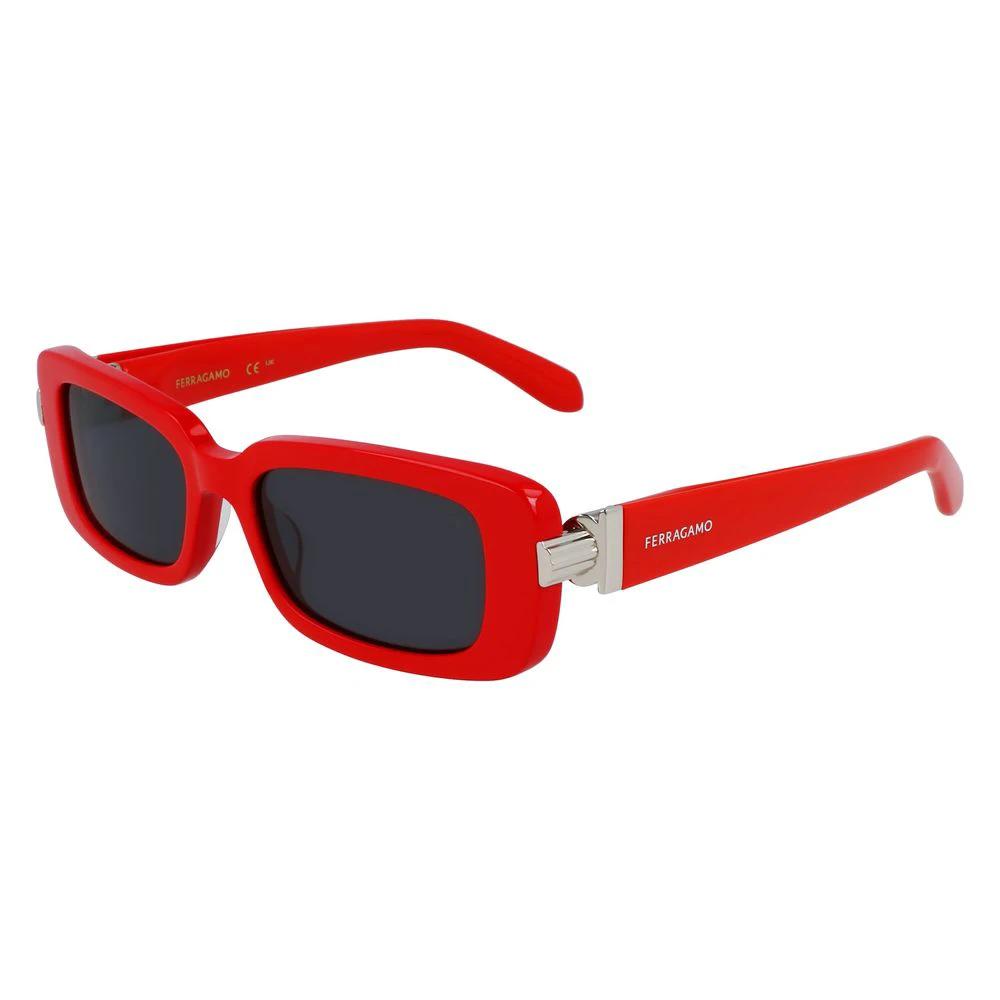 Ferragamo Multicolor Acetate Sunglasses by Ferragamo
