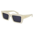 Ferragamo Gray Acetate Sunglasses by Ferragamo