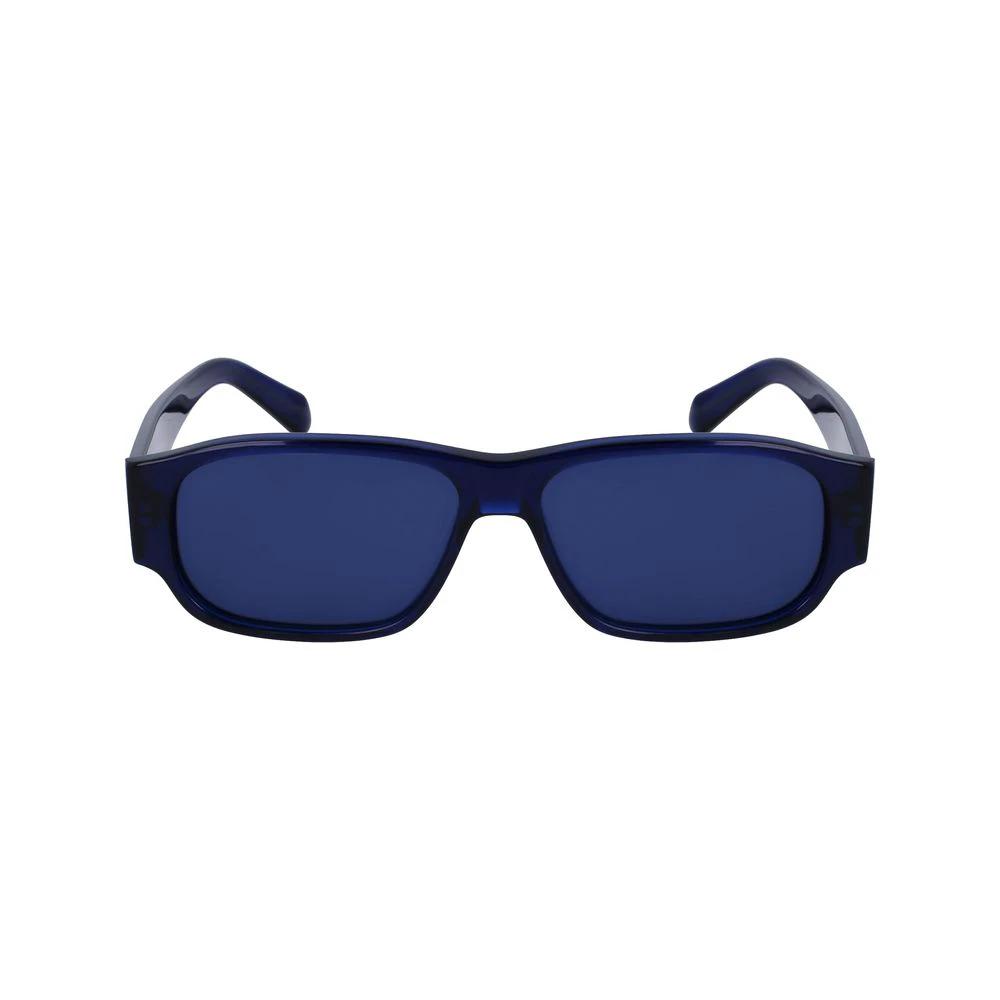 Ferragamo Blue Acetate Sunglasses by Ferragamo