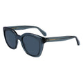 Ferragamo Blue Injected Sunglasses by Ferragamo