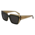 Ferragamo Bicolor Acetate Sunglasses by Ferragamo