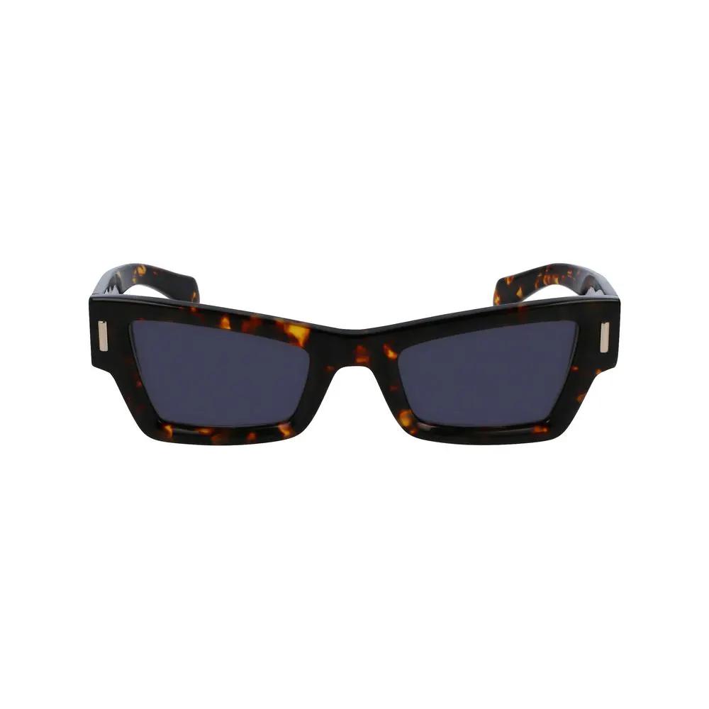 Lunettes de soleil Ferragamo en acétate marron