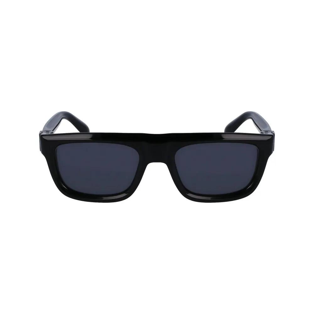 Lunettes de soleil Ferragamo en acétate noir