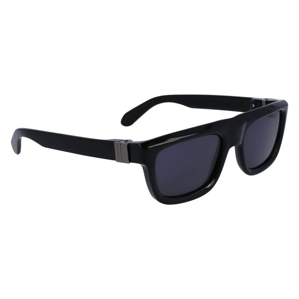 Lunettes de soleil Ferragamo en acétate noir