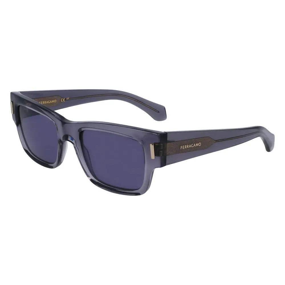 Lunettes de soleil Ferragamo en acétate gris