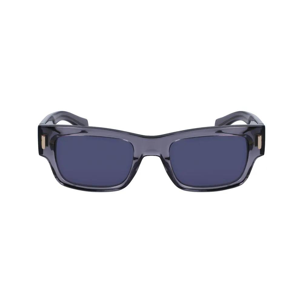 Lunettes de soleil Ferragamo en acétate gris