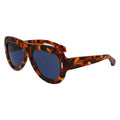 Ferragamo Brown Acetate Sunglasses by Ferragamo