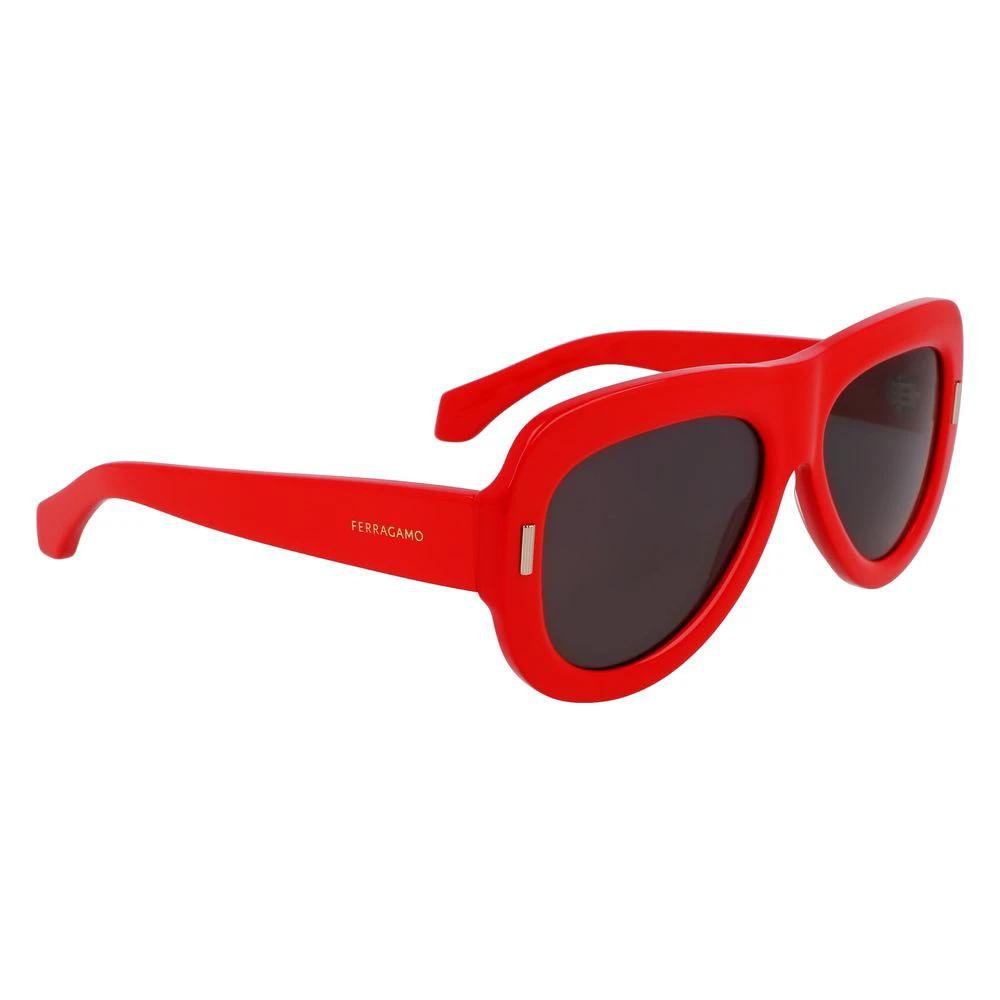 Ferragamo Multicolor Acetate Sunglasses by Ferragamo