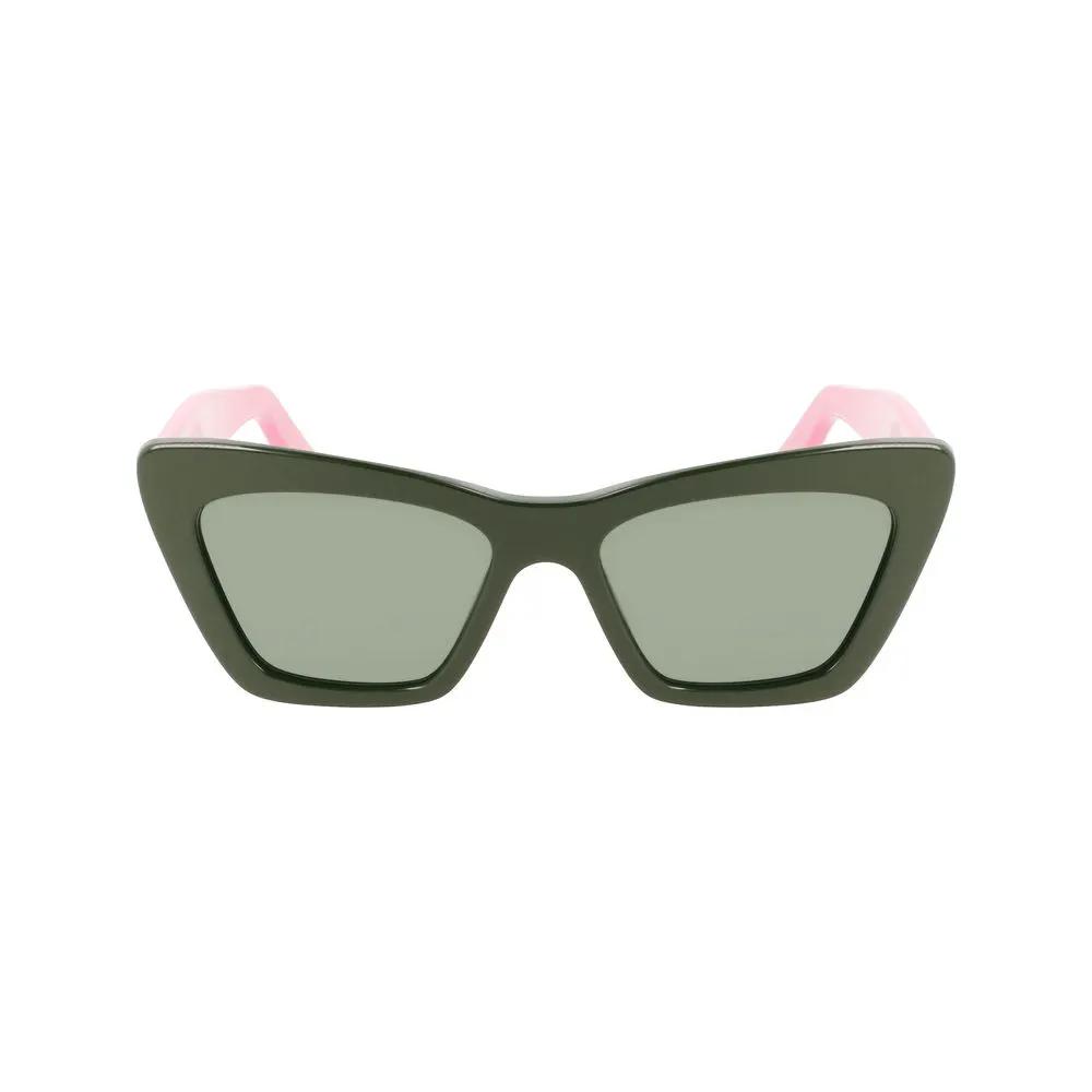 Ferragamo Bicolor Acetate Sunglasses