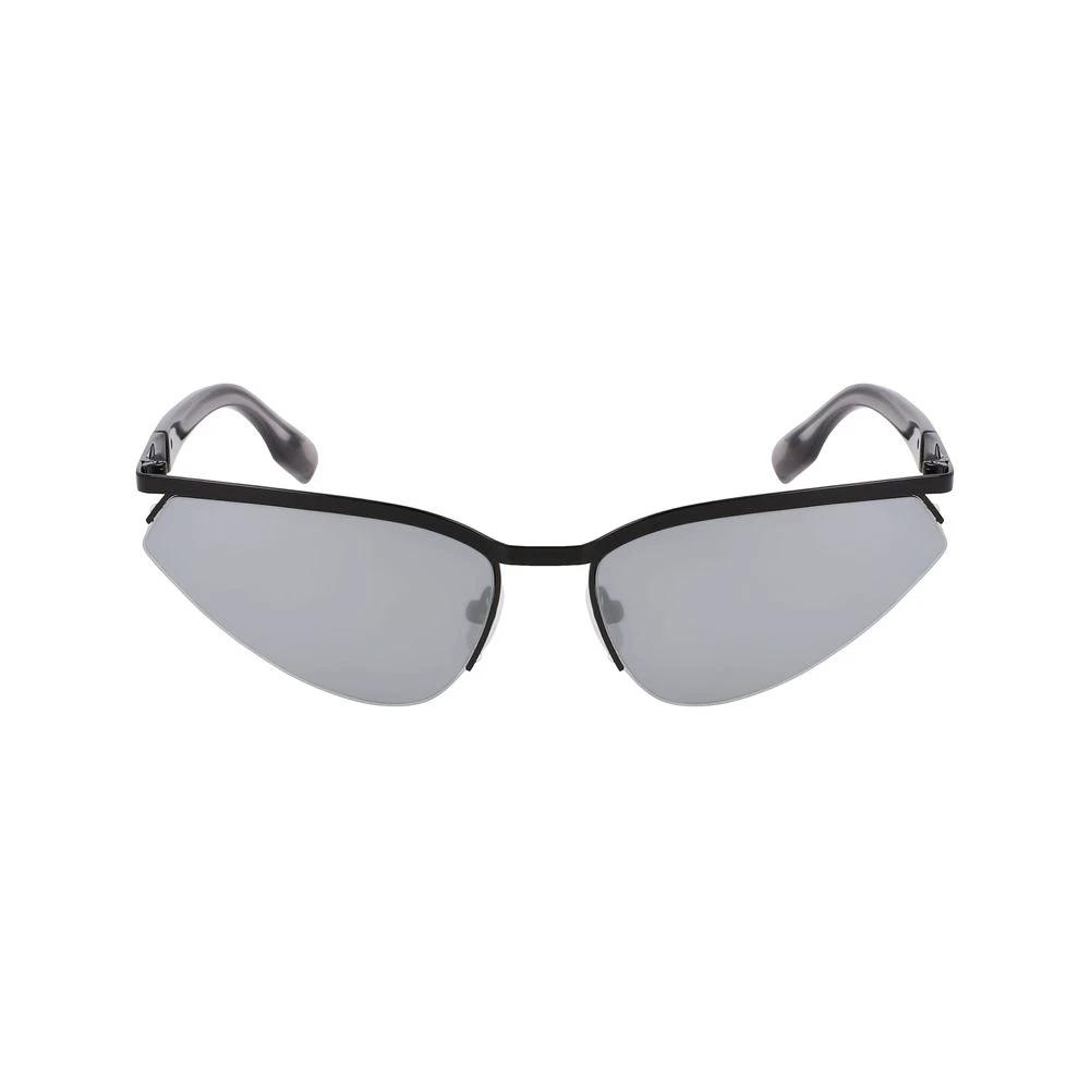 Karl Lagerfeld Black Metal Sunglasses by Karl Lagerfeld