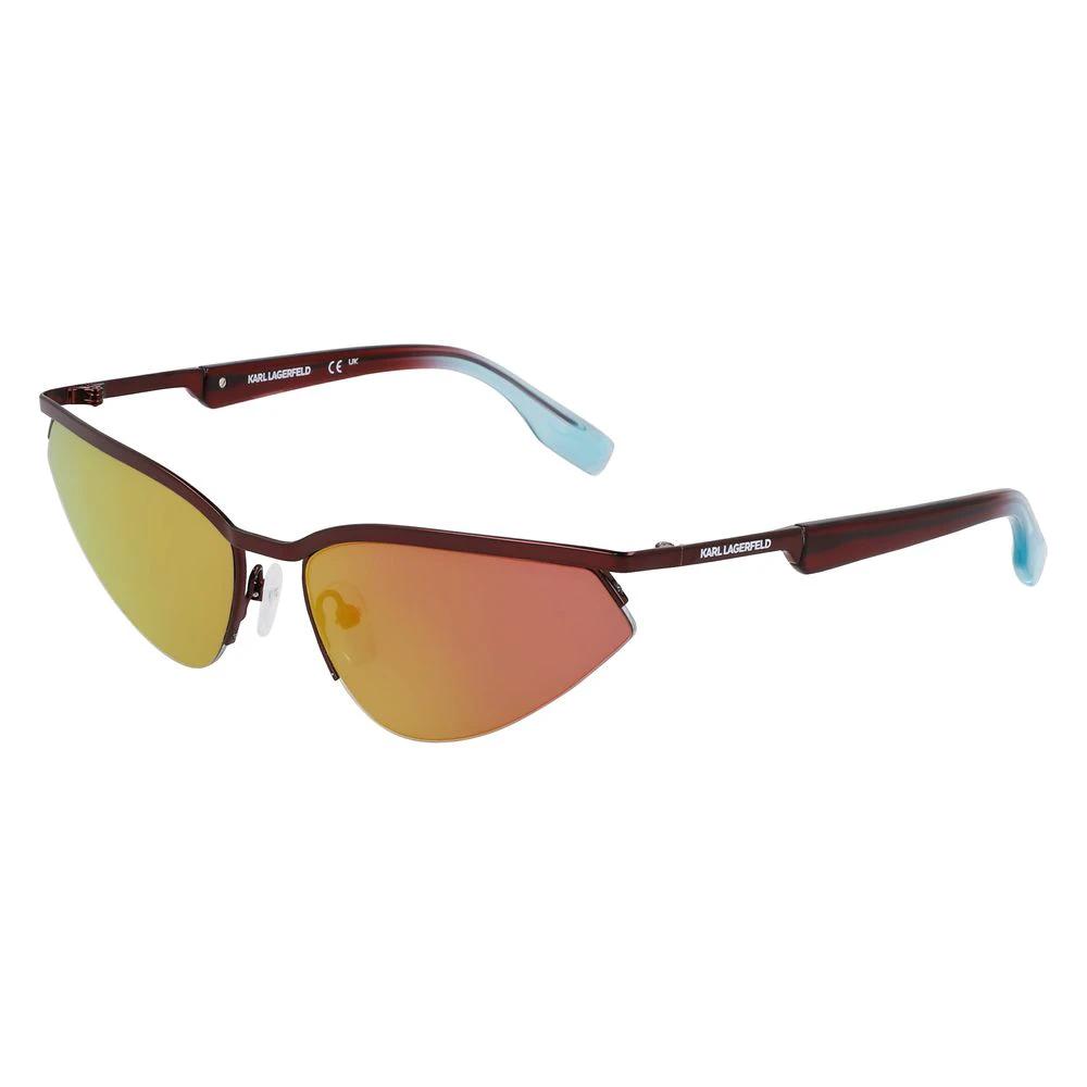 Karl Lagerfeld Blue Metal Sunglasses by Karl Lagerfeld