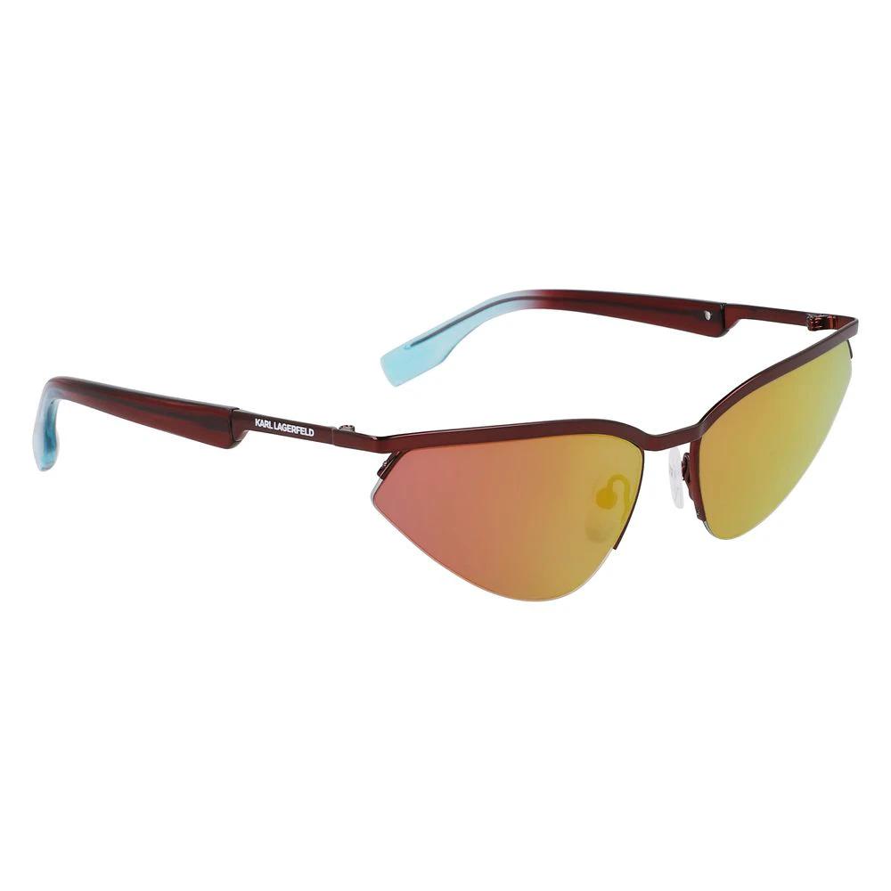 Karl Lagerfeld Blue Metal Sunglasses by Karl Lagerfeld