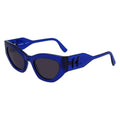 Karl Lagerfeld Blue Injected Sunglasses by Karl Lagerfeld