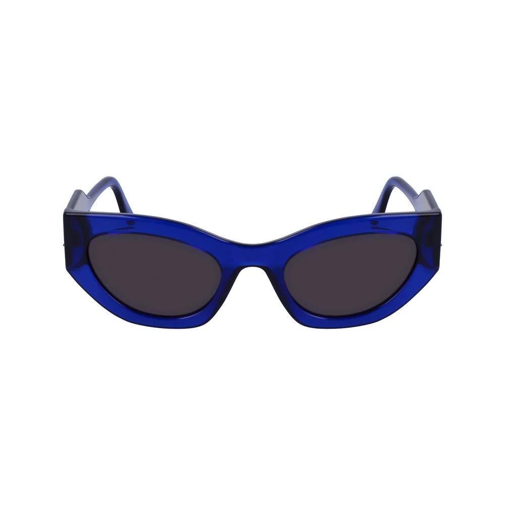 Karl Lagerfeld Blue Injected Sunglasses by Karl Lagerfeld