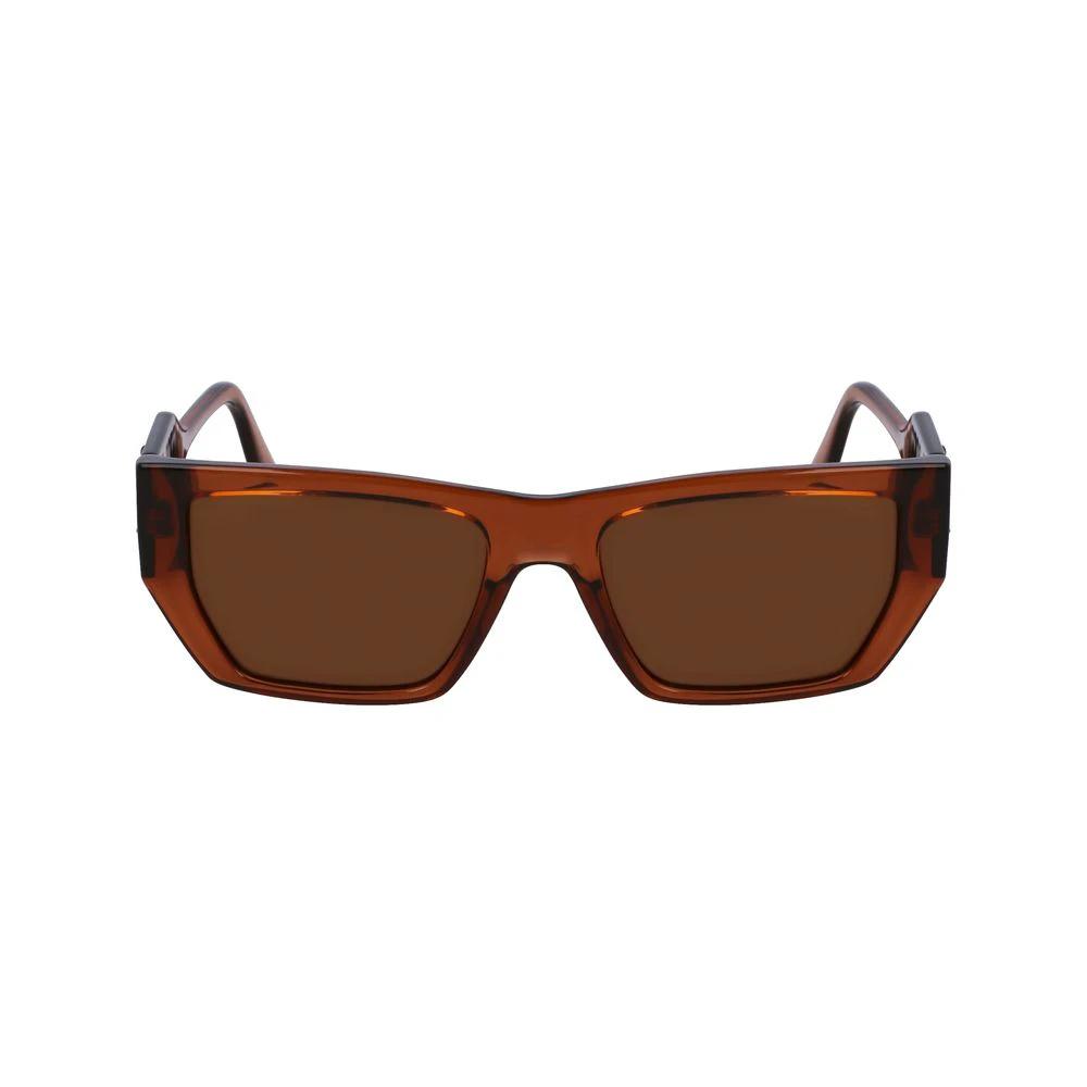 Karl Lagerfeld Brown Injected Sunglasses by Karl Lagerfeld