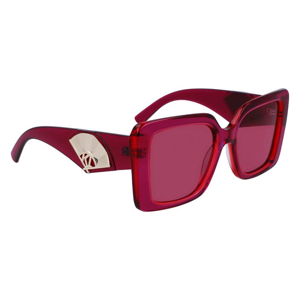 Karl Lagerfeld Multicolor Acetate Sunglasses by Karl Lagerfeld