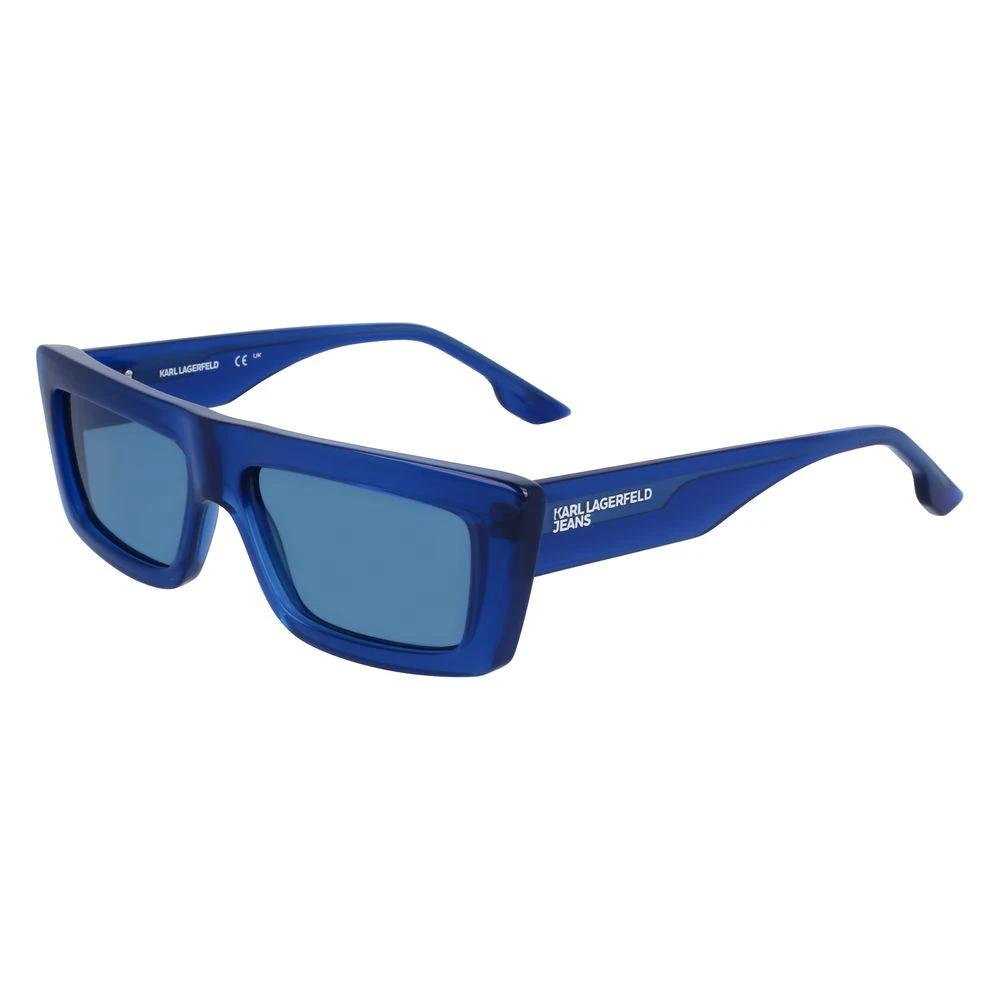 Karl Lagerfeld Blue Injected Sunglasses by Karl Lagerfeld