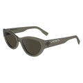 Lacoste Brown Injected Sunglasses by Lacoste