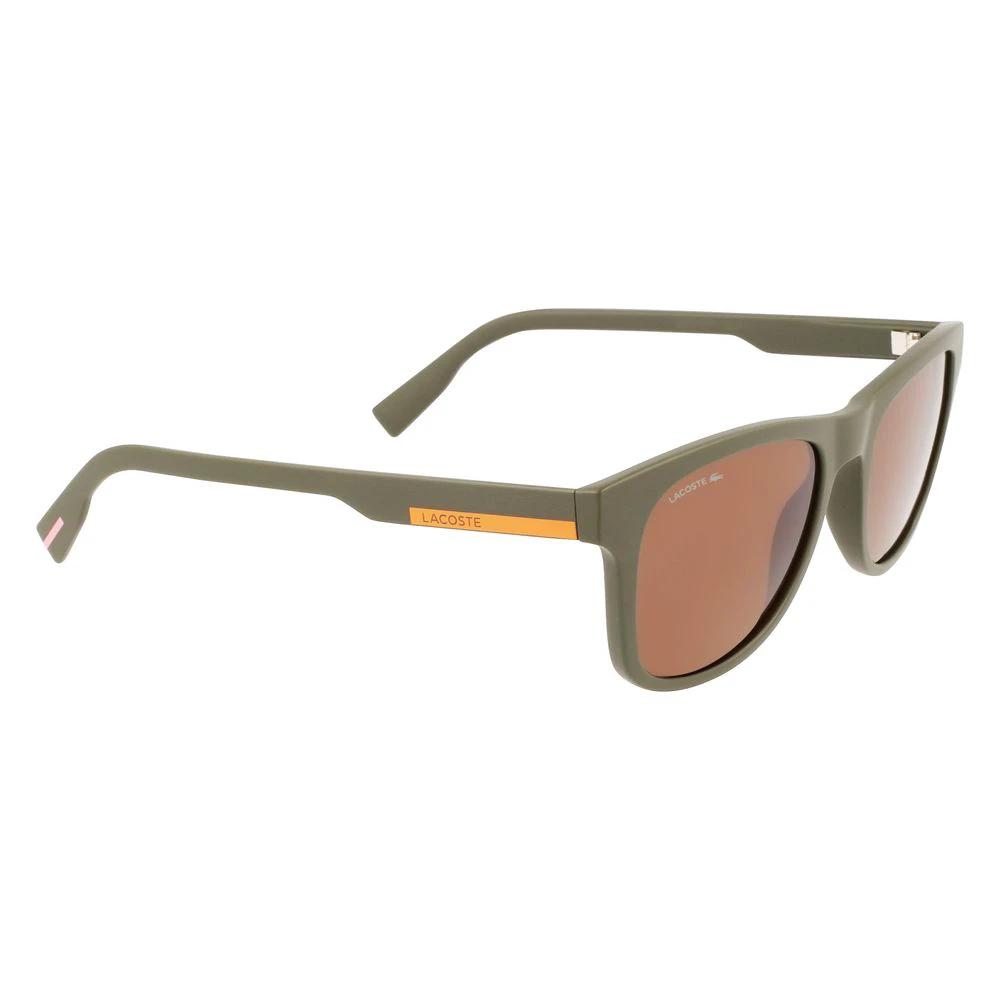 Lacoste Brown Injected Sunglasses by Lacoste