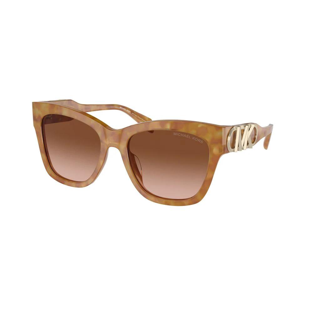 Michael Kors Brown Acetate Sunglasses by Michael Kors