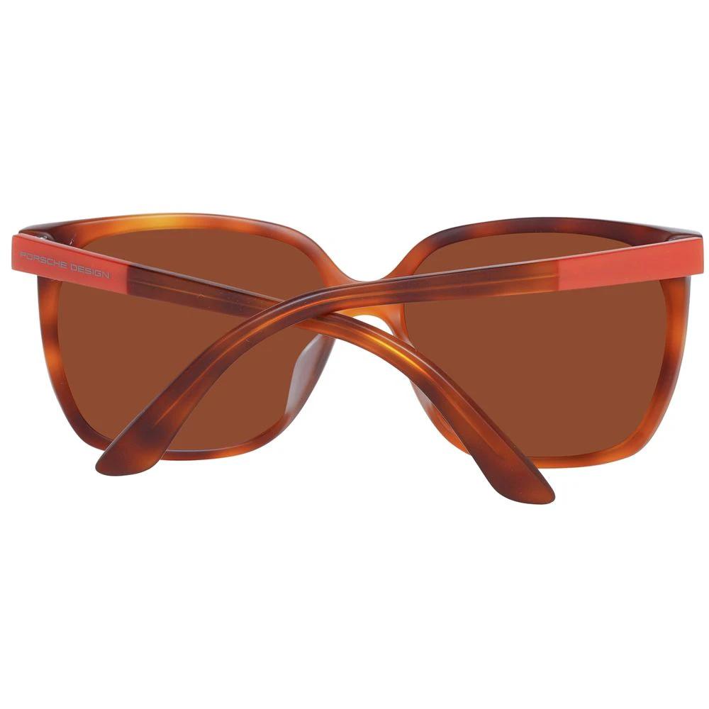 Porsche Design Brown Acetate Sunglasses by Porsche Design
