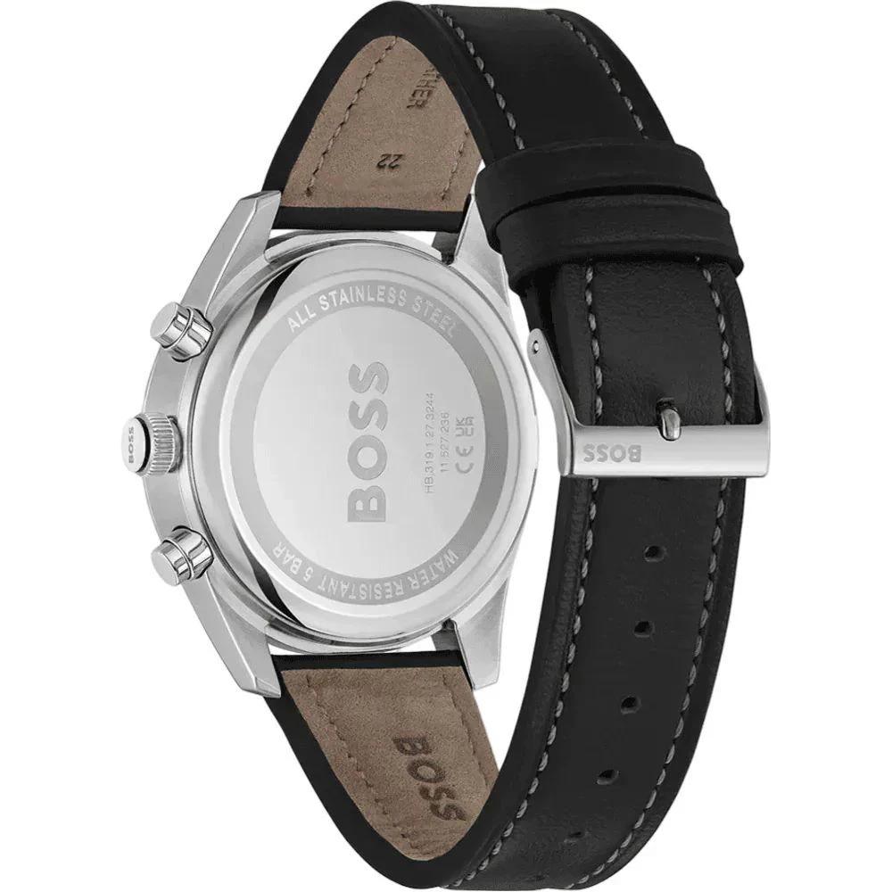 Hugo Boss Black Leather Dress Watch by Hugo Boss