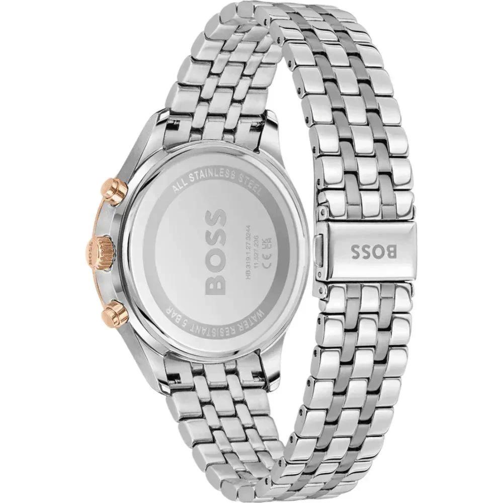 Hugo Boss Gray Stainless Steel Sport Watch by Hugo Boss