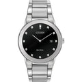 Montre habillée Citizen en acier inoxydable gris