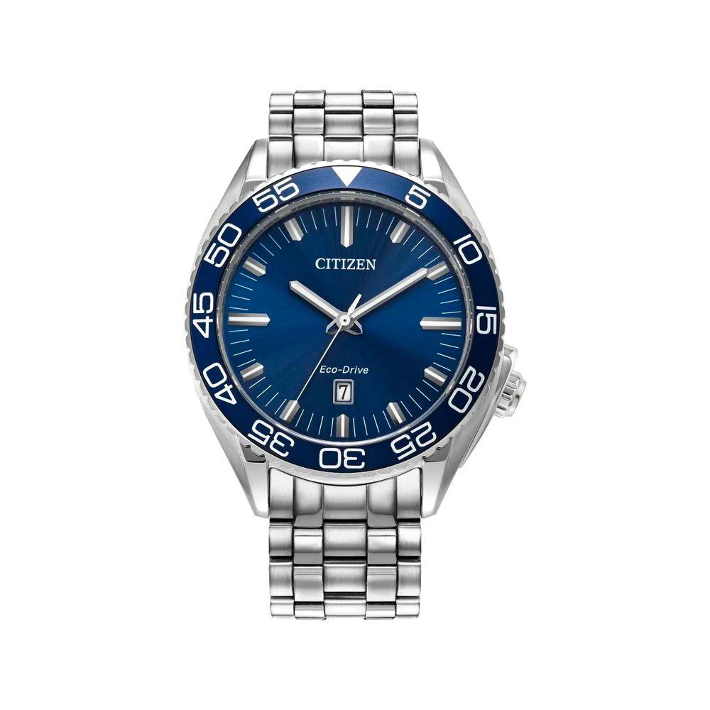 Montre de sport Citizen en acier inoxydable gris