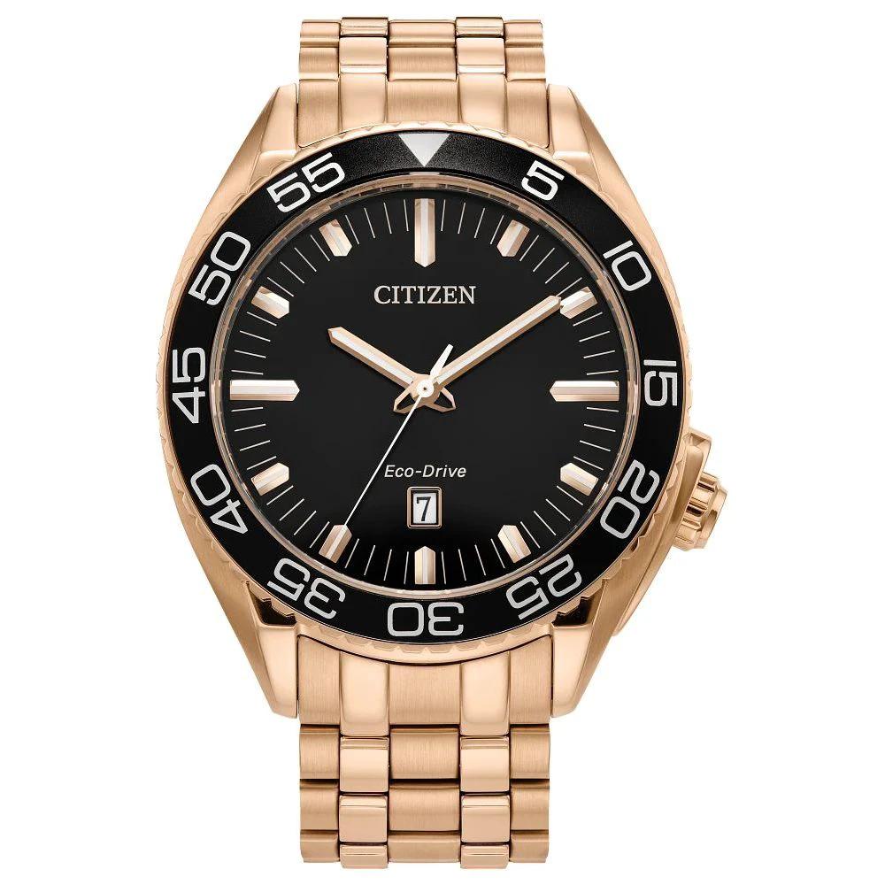 Montre habillée Citizen en acier inoxydable doré