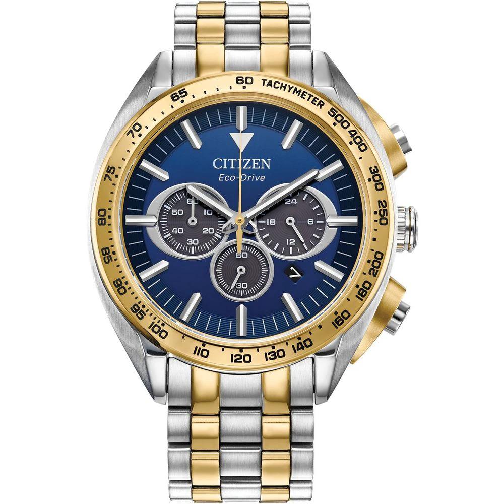 Montre de sport Citizen en acier inoxydable gris