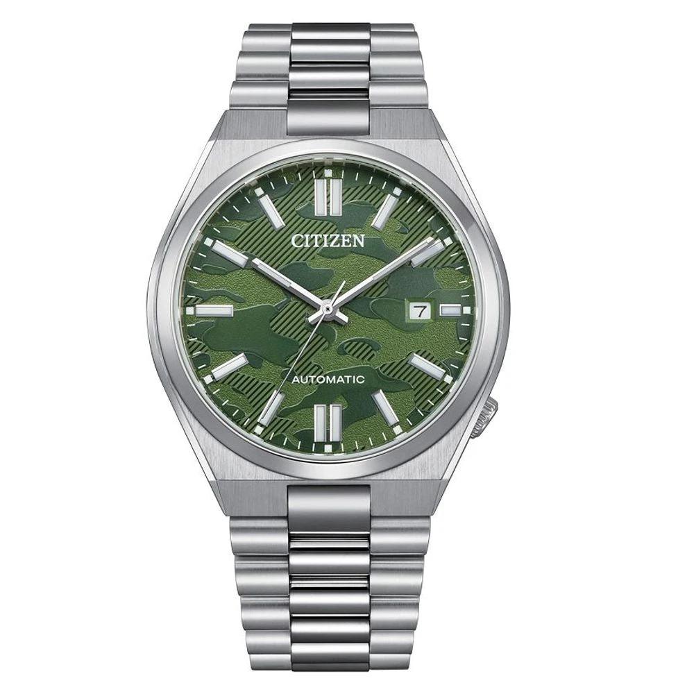 Montre habillée Citizen en acier inoxydable gris
