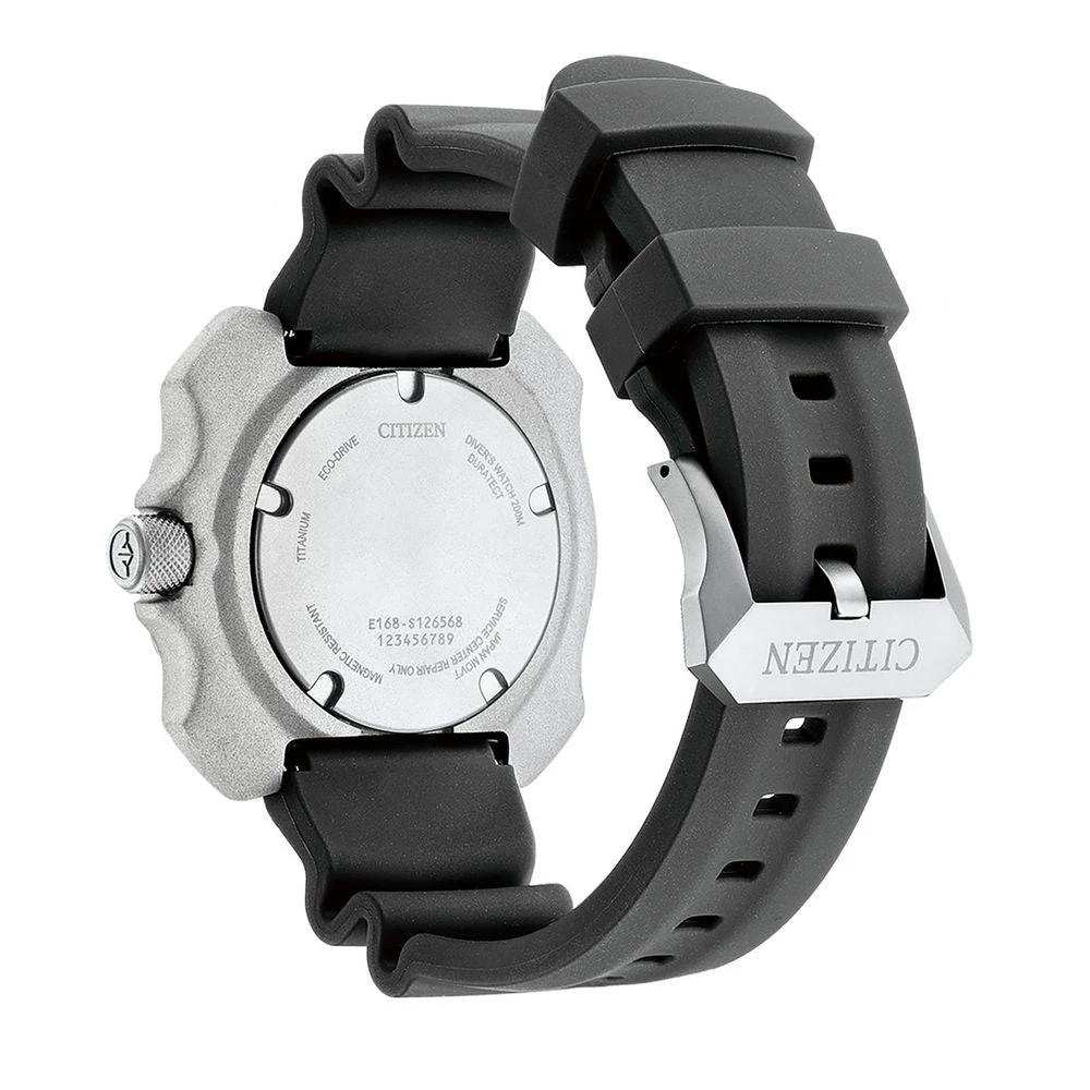 Montre de sport Citizen en caoutchouc noir