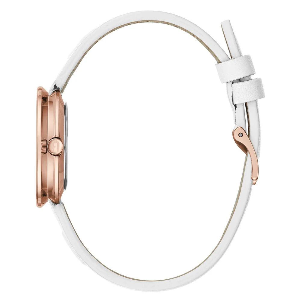 Furla White Leather Dress Watch by Furla