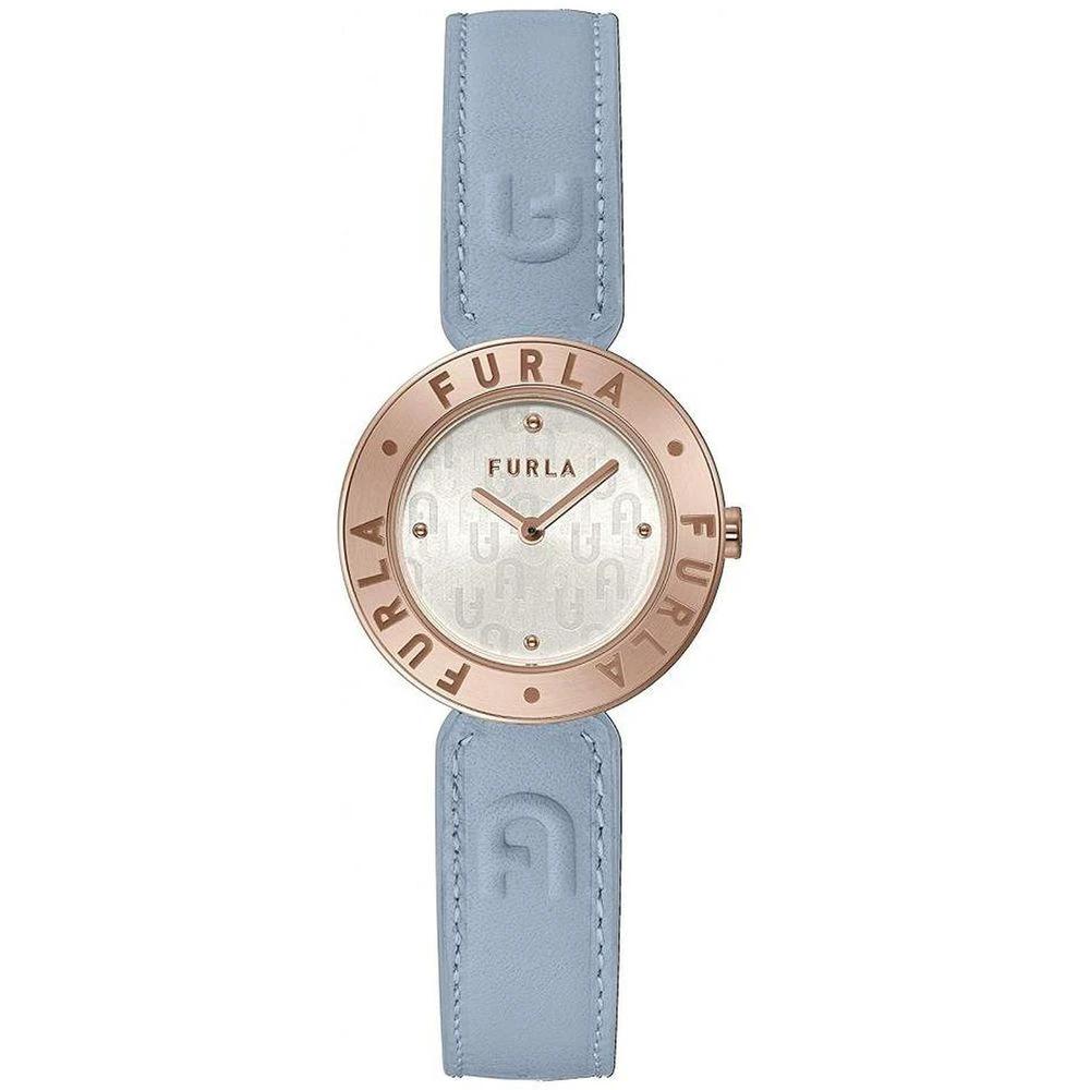 Furla Blue Leather Dress Watch by Furla