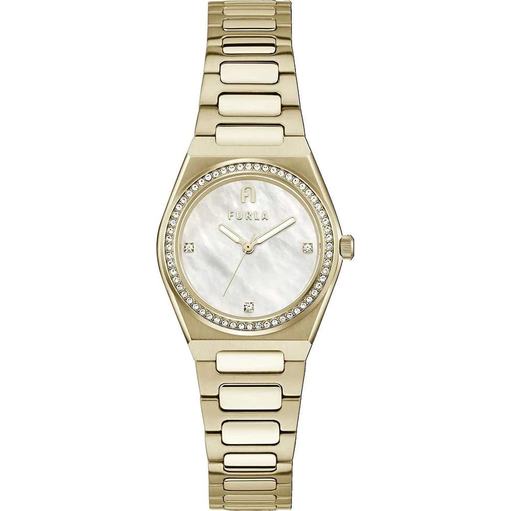 Furla Gold Stainless Steel Dress Watch by Furla