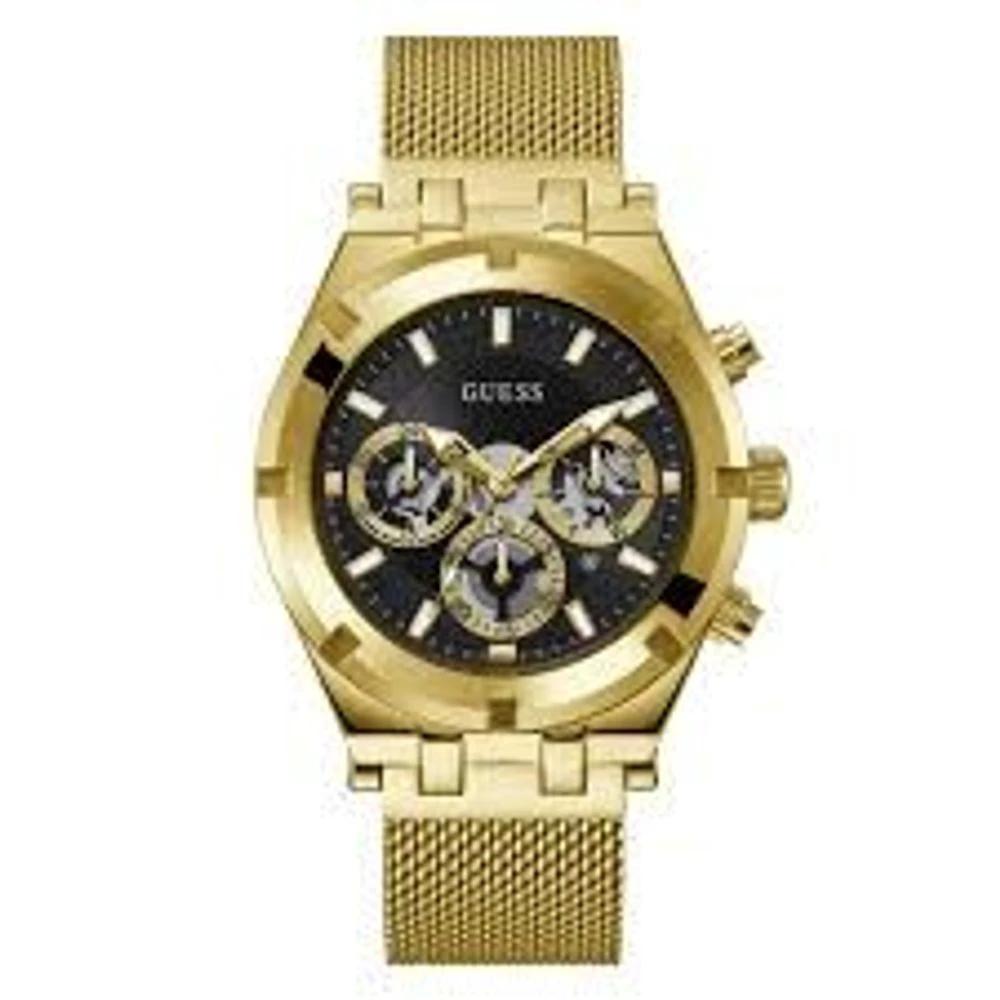 Guess Gold Stainless Steel Dress Watch by Guess