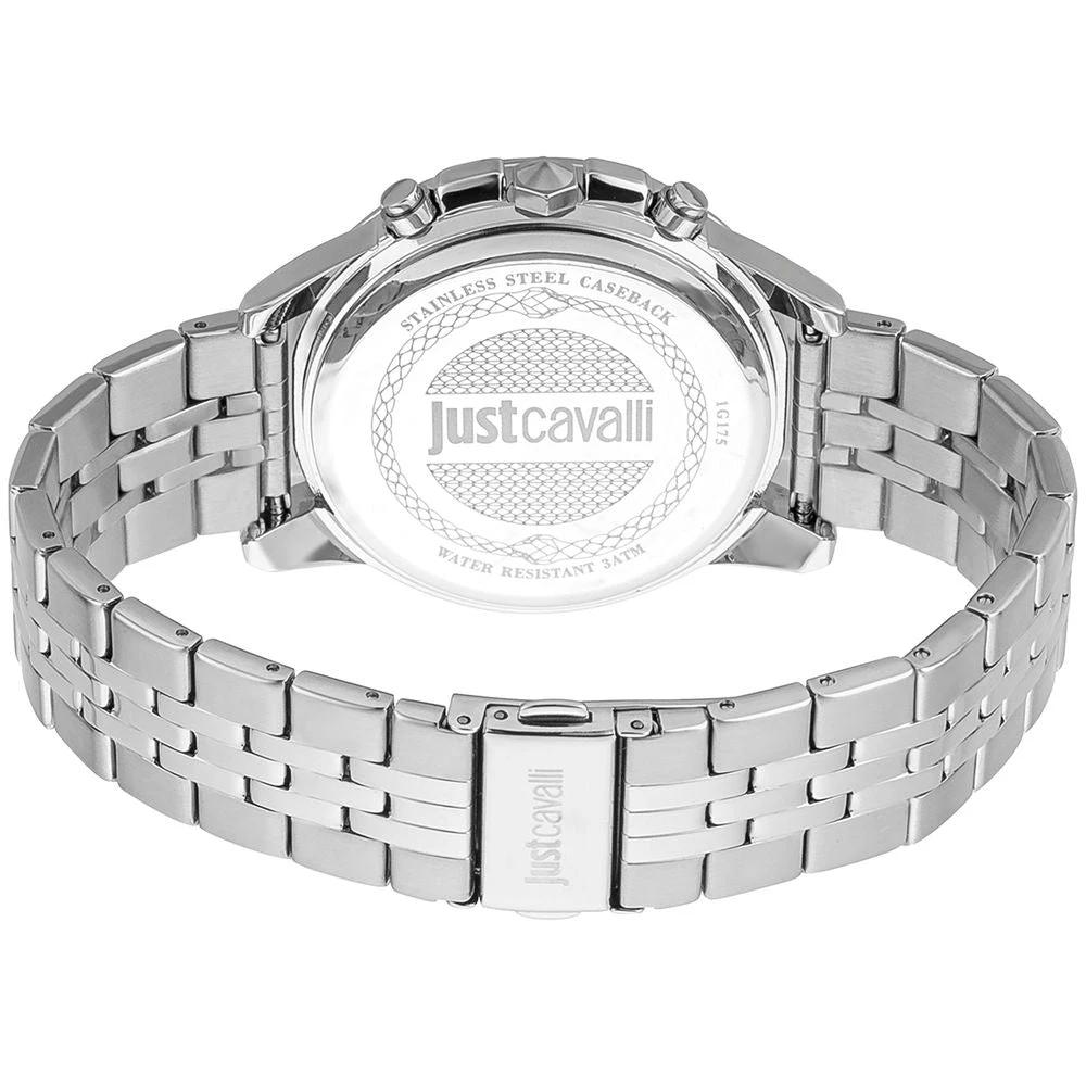 Just Cavalli Gray Stainless Steel Dress Watch by Just Cavalli