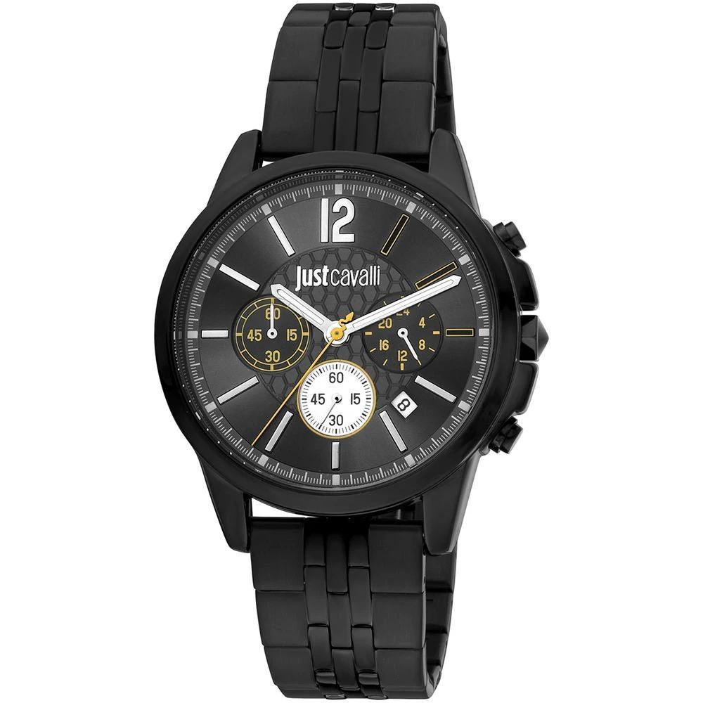 Just Cavalli Black Stainless Steel Bracelet Watch by Just Cavalli