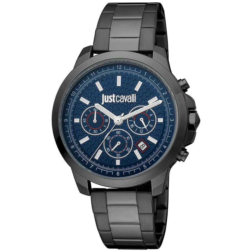 Just Cavalli Black Stainless Steel Sport Watch by Just Cavalli