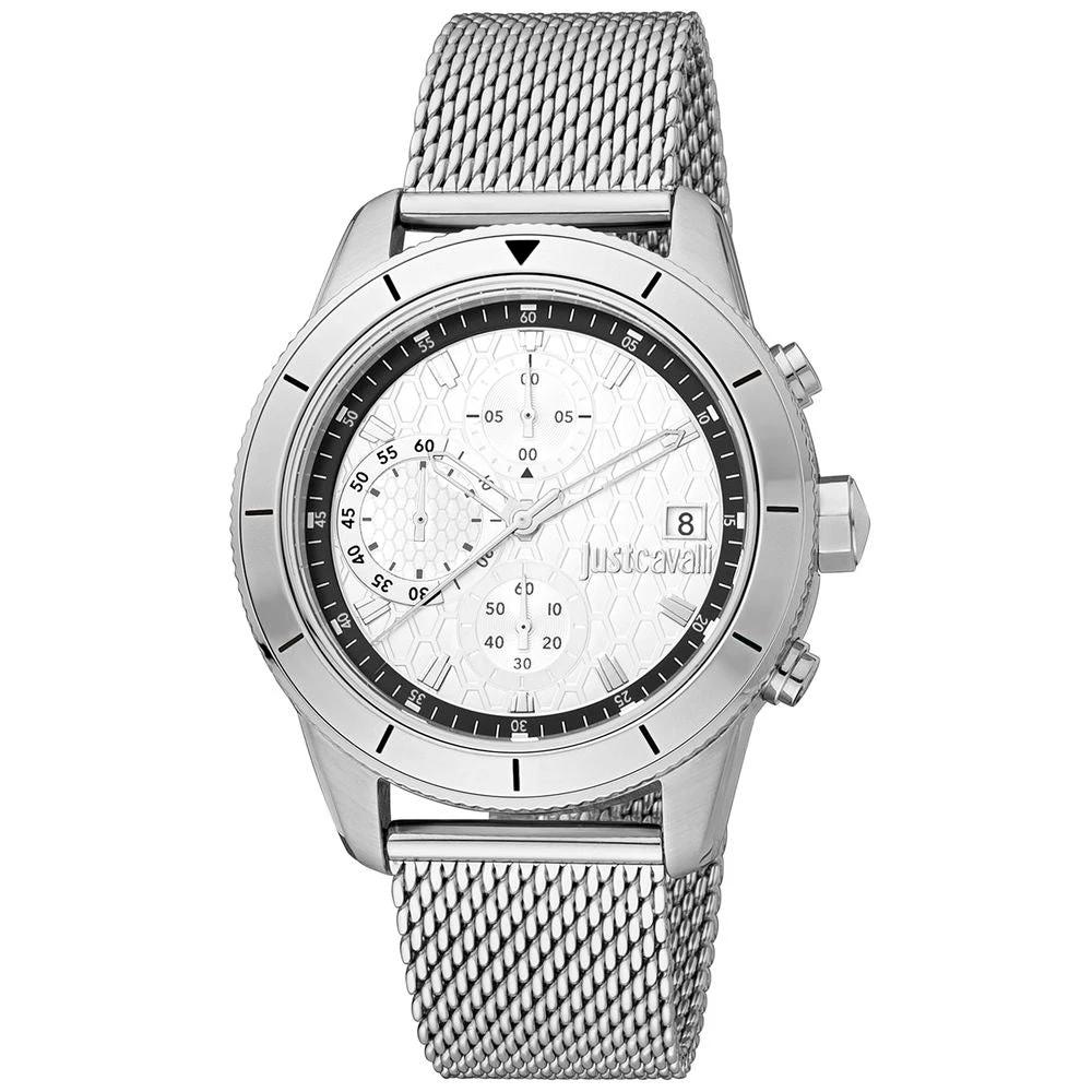 Just Cavalli Gray Stainless Steel Bracelet Watch by Just Cavalli